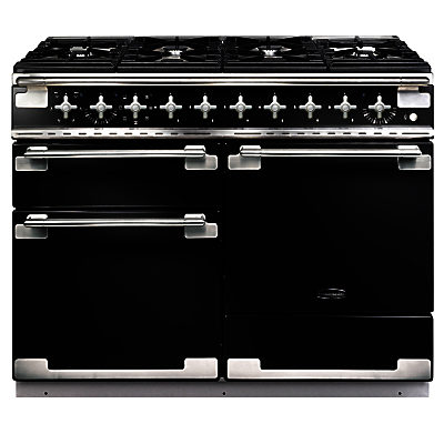 Rangemaster Elise 110 Dual Fuel Range Cooker Gloss Black